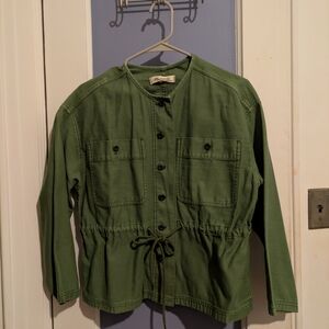Madewell Olive Green Utility Jacket